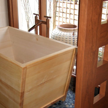 A Zen master bath