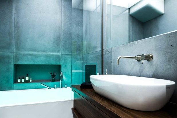 Contemporary Bathroom by VORBILD Architecture