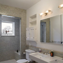 Contemporary Bathroom by Abelow Sherman Architects LLC