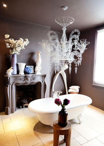 Eclectic Bathroom by Todd Selby