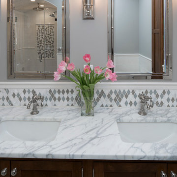 Abramson's Traditional Marble Master Bath