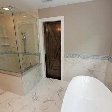 Accent Tile Strip Bathroom