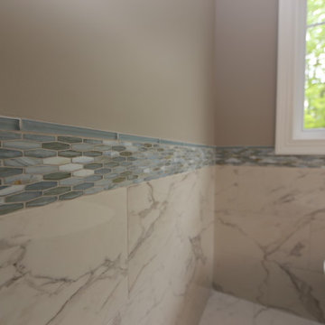 Accent Tile Strip Bathroom