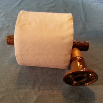 ADK Bath Series, Rustic, Handmade, Toilet Paper Holder