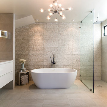 ADM Bathroom Ellipse Freestanding Bathtub, Glossy White, 63" - SW-110 (63 x 32)