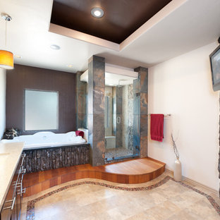 75+ Bäder mit Schieferfliesen und bunten Wänden Ideen & Bilder - März