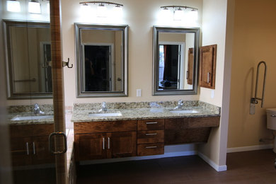 Example of a mid-sized classic bathroom design in Austin