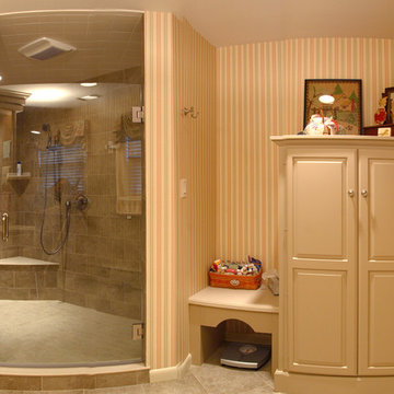 Aging in place master bath/ bedroom remodel