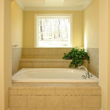 Alcove Tub with Archway Entrance