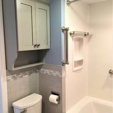All Gray Bathroom