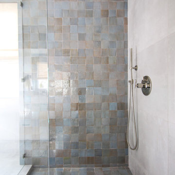 alluring home installations displaying vintage zellige and cement tile