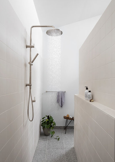 Contemporary Bathroom by BuildHer Collective