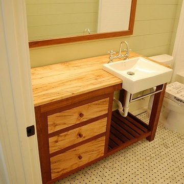 Ambrosia Maple/Walnut Accent Bathroom Vanity