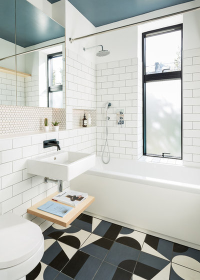 Scandinavian Bathroom by Poulsom Middlehurst Ltd