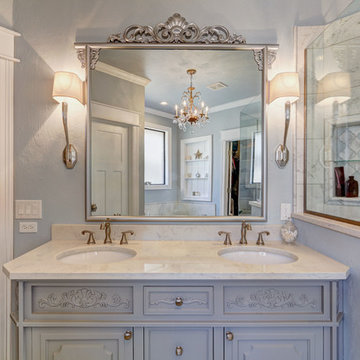 An Edmond Master Bath goes from Frumpy to Fabulous