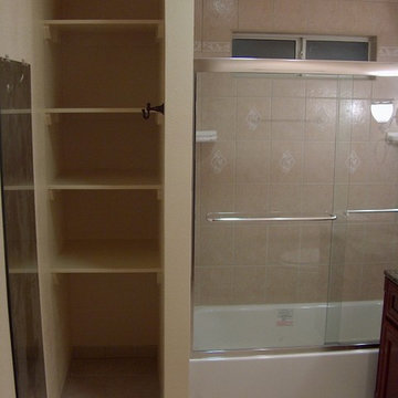 Anaheim Rimless Shower Doors and Tile Coving