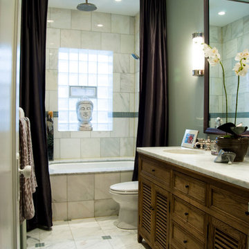 Andersonville, Chicago:  Condo bathroom gut rehab