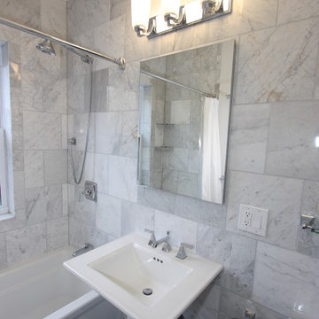 Andersonville Marble Bathroom