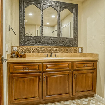 Another Bathroom, Egyptian Mirror.