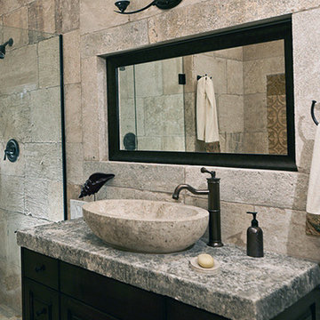 Antique Limestone and Marble Sinks