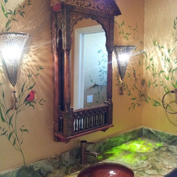 Antique Window Mirror