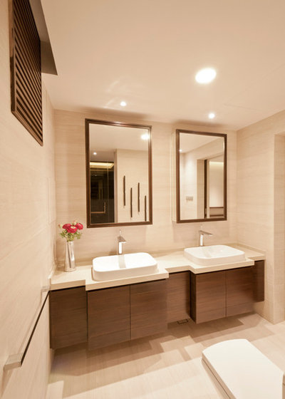 Contemporary Bathroom by Architology