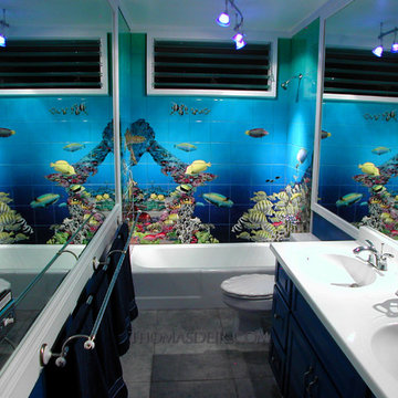 Aquarium Bathroom
