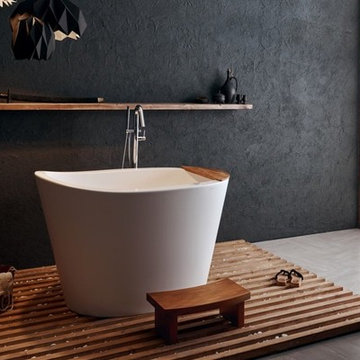 Aquatica True Ofuro Tranquility Heated Japanese Bathtub