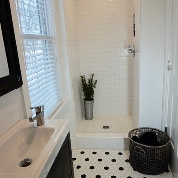 Arch street, small bathroom