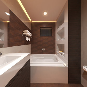 Architectural Visualization Services Los Angeles for Bathroom Project