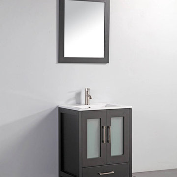 Argentina 30" Single Sink Modern Bathroom Vanity - Espresso