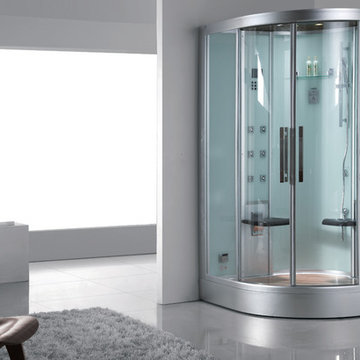 Ariel Platinum DZ962F8-W White Steam Shower