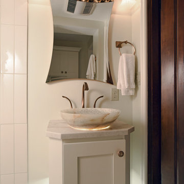 Art Nouveau Oakwood Bathroom