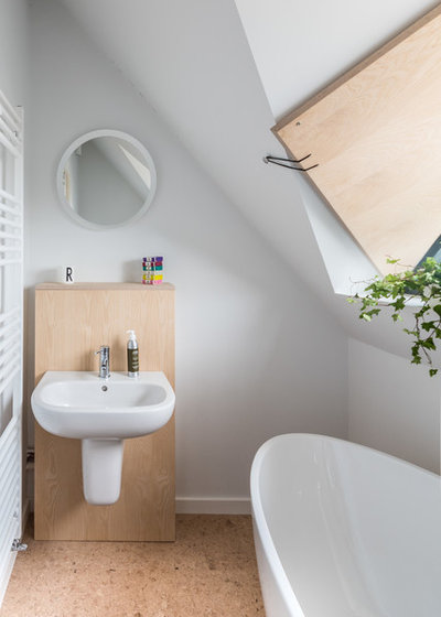 Scandinavian Bathroom by Design Storey