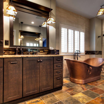 Arts & Crafts Master Bathroom