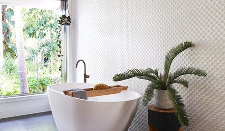 24 Beautiful Ideas for Textured Bathroom Wall Tiles