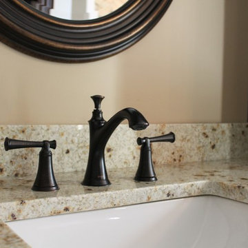 Ashland Master Bath, Granite Vanity with Porcelain Undernount Sink