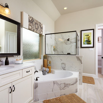 Austin, Texas | Savanna Ranch - Premier Rosewood Master bathroom