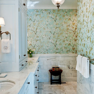 Marble Wainscot - Photos & Ideas | Houzz