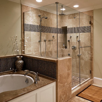 Award Winning Transitional Master Bath Remodel