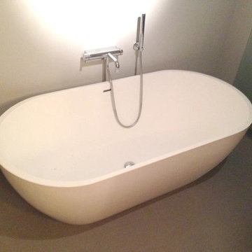 Badeloft Freestanding Bathtub 'BW-02-L' UPC Certified StoneResin Matte or Gloss