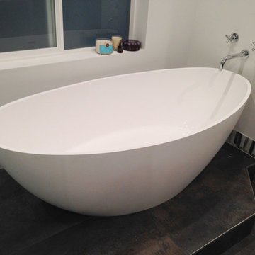 Badeloft Freestanding Bathtub 'BW-03-L' UPC Certified StoneResin Matte or Gloss