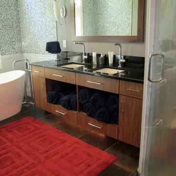 Bailey Residence: Contemporary Bathroom Remodel