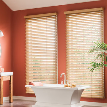 Bali 2" Faux Wood Blinds with Cord Lift/Wand Tilt