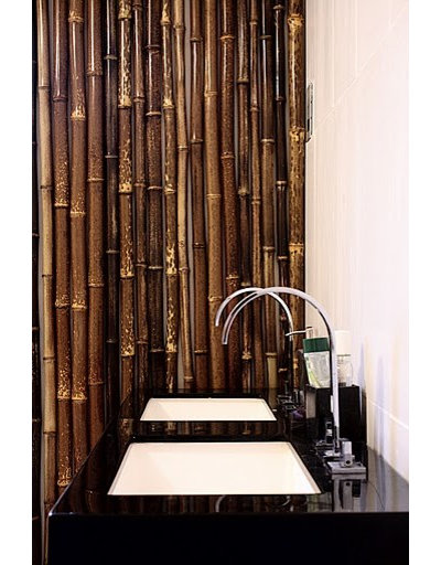 Asiatisk Badeværelse bamboo bathroom