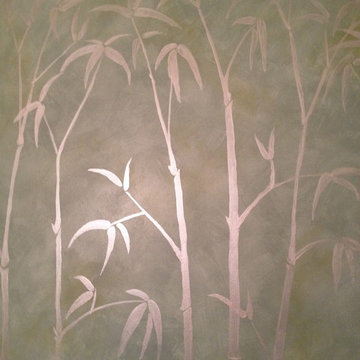 Bamboo Forest Powder Room