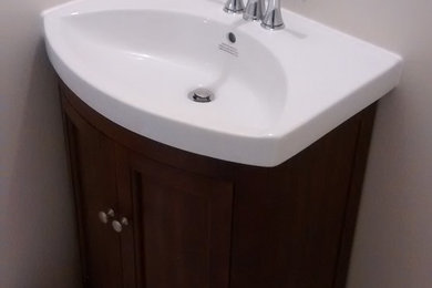 Example of a mid-sized trendy bathroom design in Baltimore
