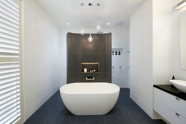 Modern Bathroom by Bubbles Bathrooms