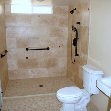 Barrier Free (Roll-In) Accessible Shower