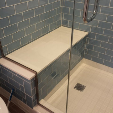 Basement Steam Shower Custom Tile